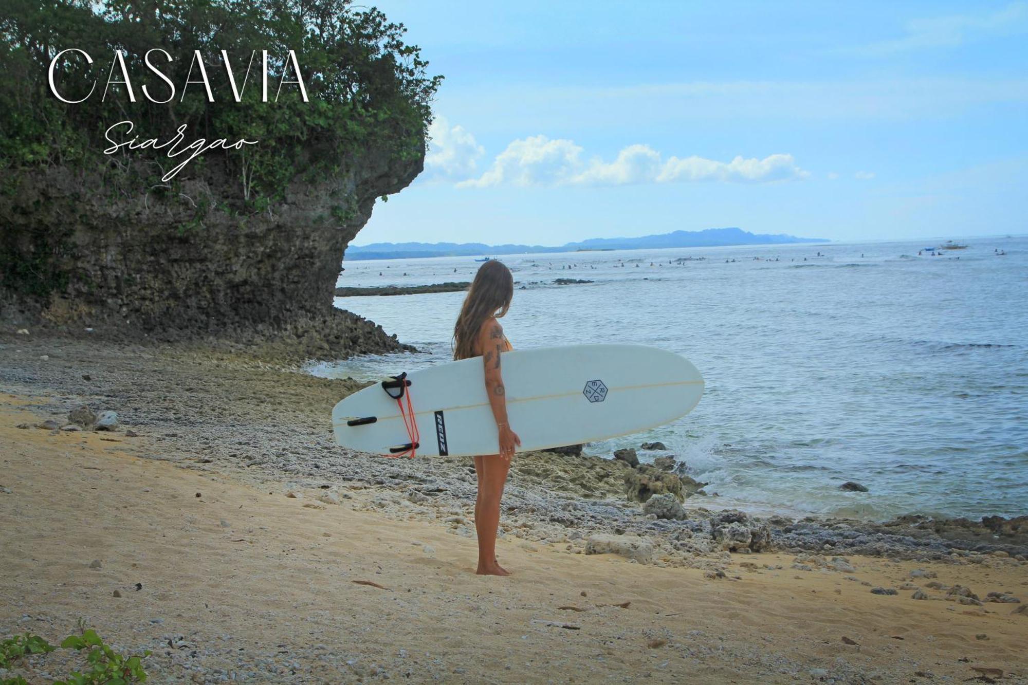 Casavia Siargao Hostel Catangnan Luaran gambar
